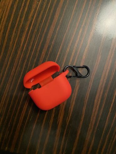 Daihatsu: Qırmızı silikon AirPods (klassik/4-ci nəsil tipli) qoruyucu futlyar(