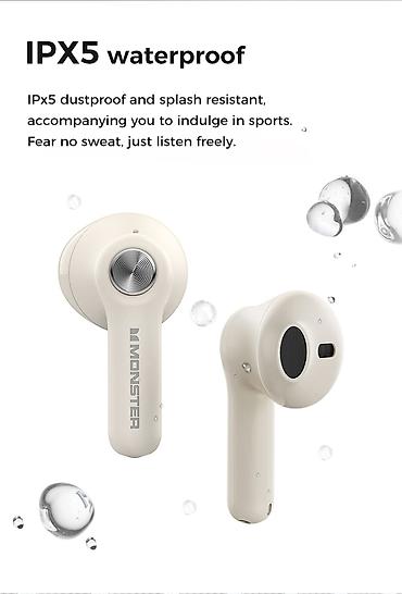 Qulaqcıqlar: Yeni Simsiz (Bluetooth) Qulaqcıqlar, Akg, rəng - Qara — 9