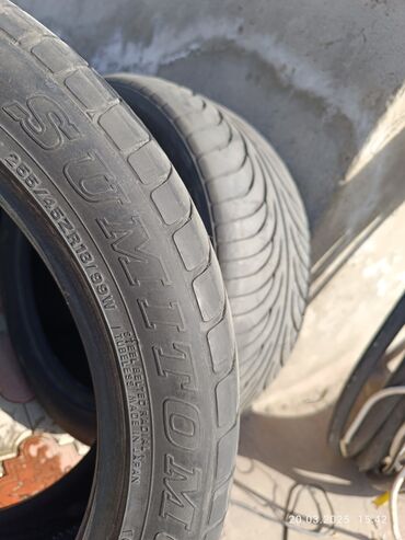 Шины: R- 18 235/50/18 yokohama 4 штук 235/55/18 dunlop 5 штук 255/45/18 — 14