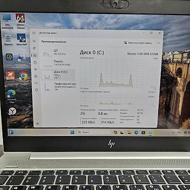 Ноутбуки HP: Ультрабук, Б/у, Intel Core i5 — 8