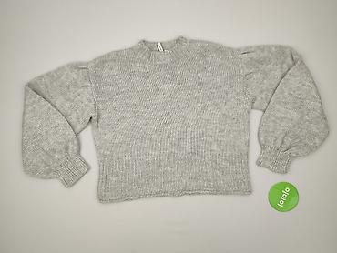 szary plaszcz pull: NLY Trend, Sweter damski, rozmiar L — 2