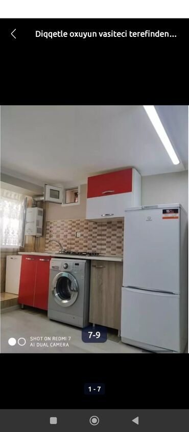20 sahede kiraye evler: 45 м², 1 комната, Комби, Газ, Электричество