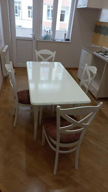 Masa və oturacaq dəstləri: Mətbəx üçün, Yeni, Açılmayan, 4 stul — 2