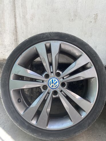 купить диск на 16 бу: Дөңгөлөктөр монтажда 225 / 40 / R 18, Жай, Колдонулган, Комплект, Жол тандабастар (АТ/МТ), Темир, тешиктери - 5