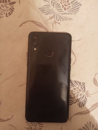 телефон флай с большими кнопками: Samsung smartfon - Rəng: qara - Ekran: tam ekran, damcı formalı ön