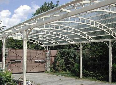 Навесы: Навес, Арочный, Металл, Поликарбонат — 11