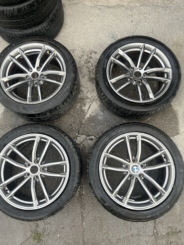 Диски: Литые Диски R 18 BMW, Комплект, отверстий - 5, Б/у