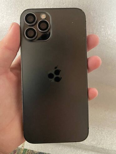 необычные чехлы на айфон 13 про макс: IPhone 12 Pro, 128 ГБ, Graphite, 78 %