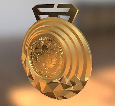 медал: Медаль спортивная универсальная. Новинка 2026 года! Диаметр: 8 см — 5