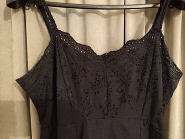 haljina montego: M (EU 38), bоја - Crna, Drugi stil, Na bretele