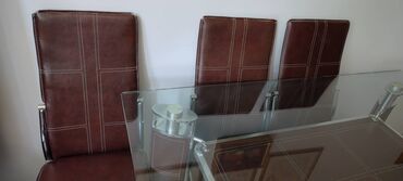 Setovi stolova i stolica: Prodajem trpezarijski sto sa 6 stolica, dimenzije stola su 150x90 — 21