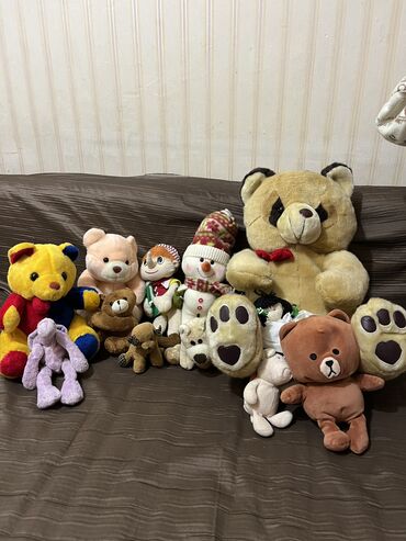 навесные игрушки на кроватку: ВСЕ ЗА 1000 СОМ
Мягкие игрушки для ваших детей