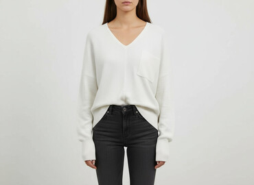 sweter odkryte ramiona: Sweter damski, rozmiar M