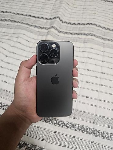 iphone 16 pro: IPhone 15 Pro, Б/у, 256 ГБ, Черный, 86 % — 4
