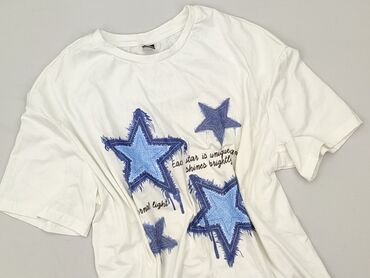 różowe t shirty oversize: T-shirt damski, Shein, rozmiar XS