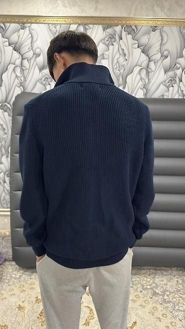 Свитера: Мужской свитер, M, Zara, Новый, цвет - Синий, Самовывоз, Платная доставка — 5