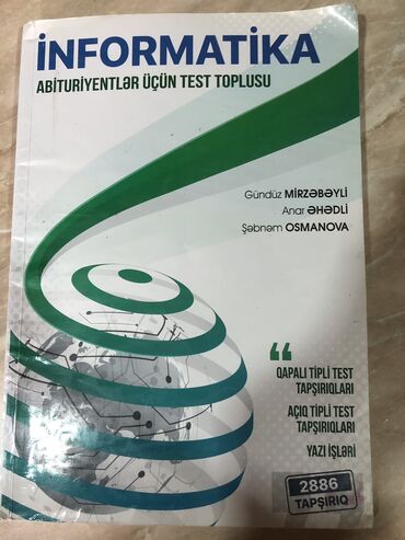 Kitablar, jurnallar, CD, DVD: İnformatika gündüz mirzebeyli cavablari var