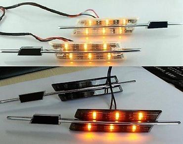 dinamički žmigavci: M LOOK KRISTALNI CRNI LED BOCNI MIGAVCI BMW E46 E90 E60 | /// M Look — 4