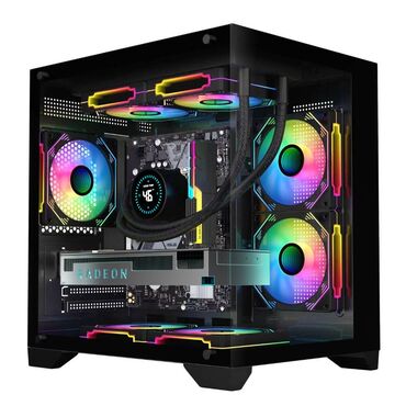 Системы охлаждения: Корпус ПК, Новый, Micro-ATX, цвет - Белый