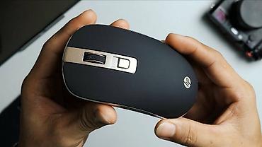 копьютеры: Мышь беспроводная HP S4000 - cтильный дизайн, компактный размер — 5
