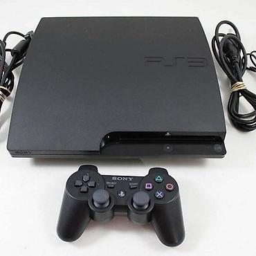 PS3 (Sony PlayStation 3): Salam ps3 slim 500 gb satılır ideal vəziyətdədir — 1