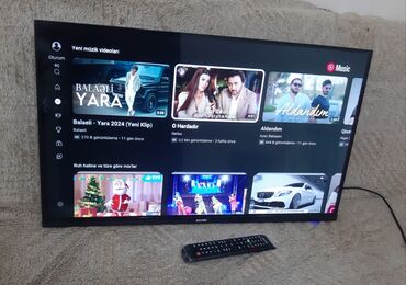 Televizorlar: Arçidək tv Smart 82 ekran daxili krosno kart yeri var kronwteyn