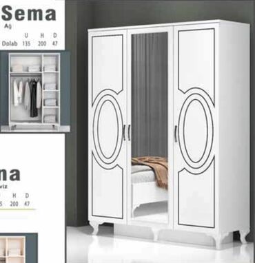 подвесные шкафы в спальню: Sema Dolab, Dolablar, Detiskiy Garnitur, Spalnıy Garnitur, Künc