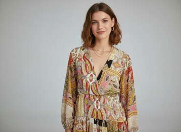 ubrania na lato plus size: Shein, Sukienka damska, rozmiar M