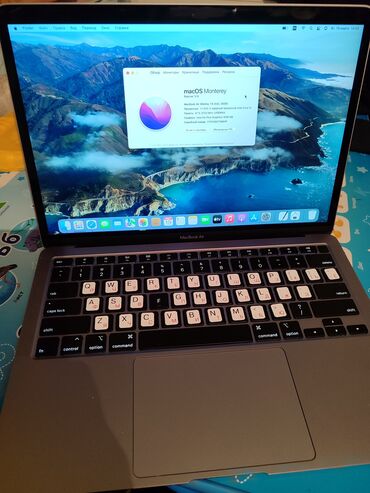 notebook: Ноутбук, Apple, 8 ГБ ОЗУ, Intel Core i3, 13.3 ", Б/у, Для несложных задач, память SSD