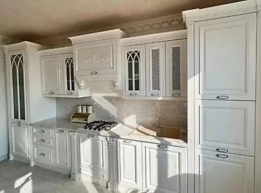 Sifarişlə mətbəx mebeli: Sifarişlə mətbəx dəsti, Özü çəkən petlələr, MDF, Kredit yoxdur, Pulsuz çatdırılma, Rayonlara çatdırılma — 5