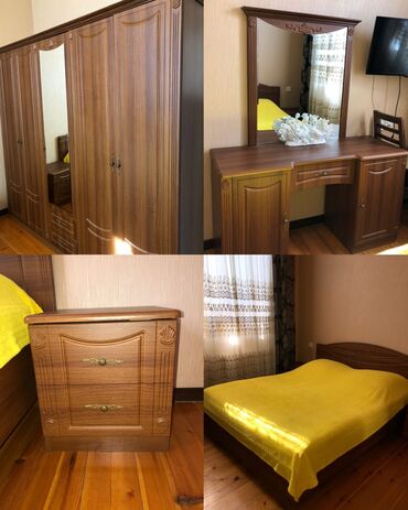 Mətbəx mebeli: İkinəfərlik çarpayı, Dolab, Termo, 2 tumba, İşlənmiş
