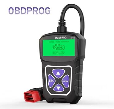 Другая автоэлектроника: Автомобильный сканер OBDPROG “MT100”OBD2, профессиональный считыватель