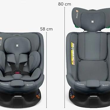 decije pesme: Kikka Boo Autosedište 40–150 cm I-Van i-Size ISOFIX, Dark Grey (KKB0) — 4