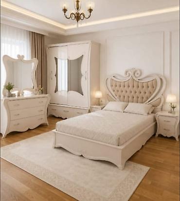 Mebel: İkinəfərlik çarpayı, Dolab, 2 tumba, Komod, Türkiyə, İşlənmiş — 5