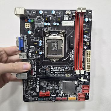 Материнская плата для ПК, Новый, Biostar, LGA1155, Micro-ATX