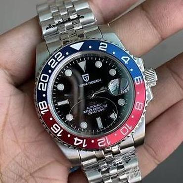 Ručni satovi: PAGANI DESIGN PD-1662 GMT -PEPSI- Rolex GMT-Master II - Auto Potpuno — 1