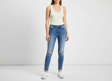 only mom fit jeans: ONLY, Jeansy damskie, rozmiar M