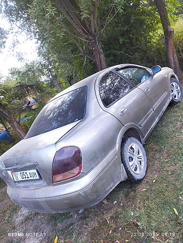 экран саната: Nissan Sunny: 2003 г., Кол менен иштөөчү, Бензин, Седан — 3