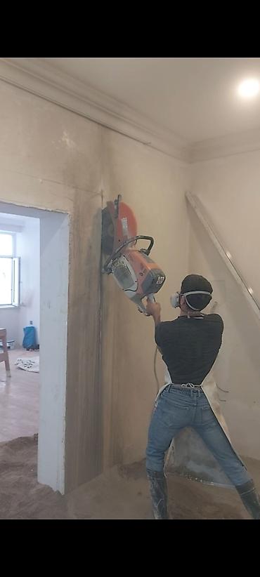 Beton işləri: Beton kesen beton deşen karot hilti senarez beton kesme deşmə işleri — 5
