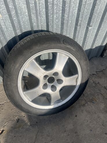купить диски на ваз 2107: Дөңгөлөктөр монтажда 215 / 55 / R 17, Жай, Колдонулган, 1 даана, Жеңил унаалар, Куйма, тешиктери - 5