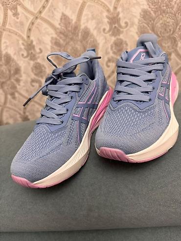 asics кроссовки: Кроссовки, 37, Asics, Новый, цвет - Голубой, Самовывоз, Бесплатная доставка — 5