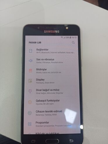 Samsung: Samsung Galaxy J5 2016, 16 GB, rəng - Qara, İki sim kartlı