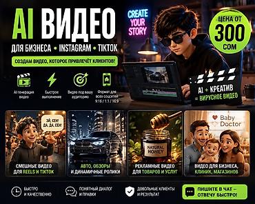 Профессиональное создание AI‑видео под ключ Что предлагается: - — 2