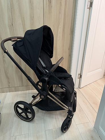 Коляски: Коляска, Cybex, цвет - Черный, Б/у, Самовывоз — 2