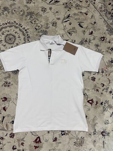 спец одежда бу: Burberry polo, размер L, новый lalafo.kg да спец одежда бу: Burberry polo, размер L, новый