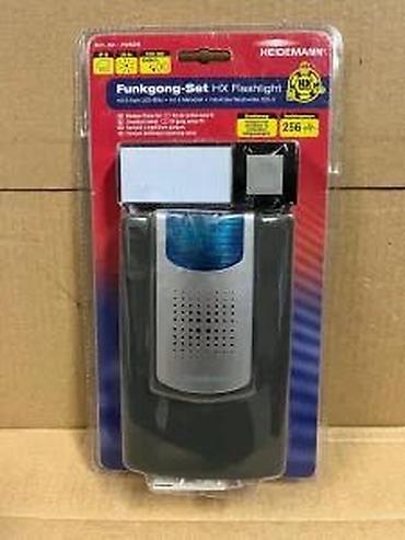 vito lighting: HEIDEMANN Funkgong-Set HX Flashlight – bežično zvono sa svetlosnom — 9