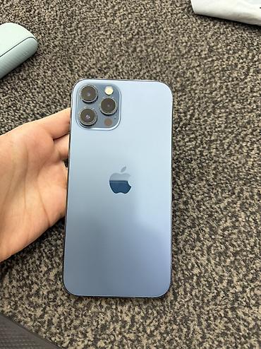 14 mini iphone: IPhone 12 Pro Max, 256 GB, Blue Titanium, Face ID — 1