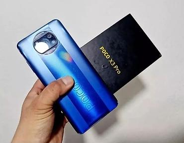 Poco: Poco X3 Pro, Б/у, 256 ГБ, цвет - Синий, 1 SIM, 2 SIM, eSIM — 4