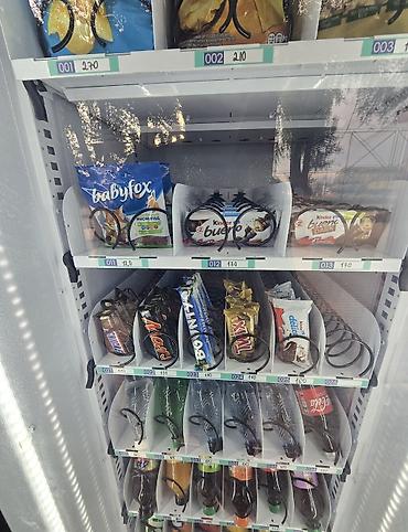 холодный цех: 🥤 Холодильный вендинг-аппарат с оплатой по QR Продажа напитков, снеков — 3