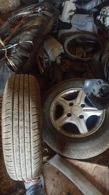 islenmis teker satiram: Daewo Matiz-ə aid 5 ədəd disk təkər təzə kimidir, qabaq və arxa — 1